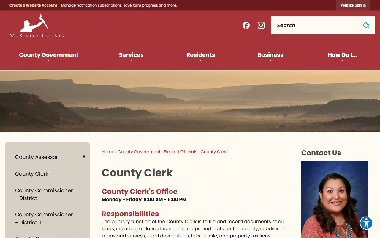 McKinley County court clerk records compared with County Clerk records