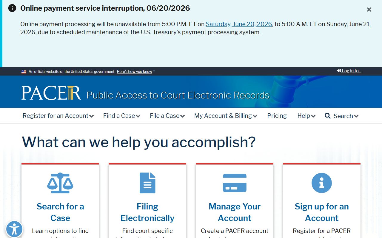 McKinley County probate records PACER federal boundary